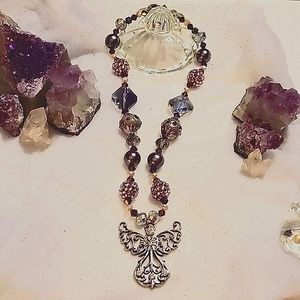 Handmade Christmas/Angel Necklace